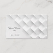 Eenvoudig effectief visitekaartje (Voorkant)