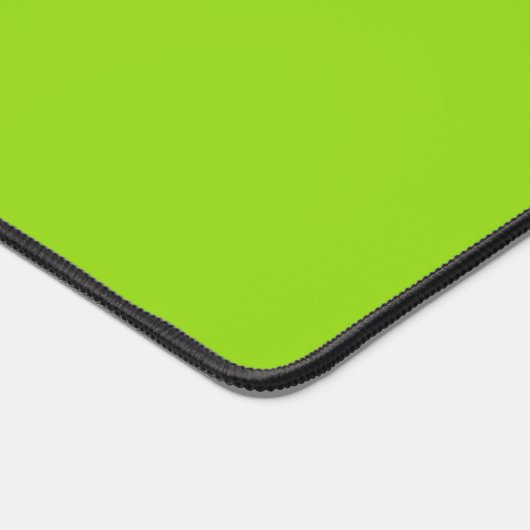 Eenvoudig effen groen bureaumat (Hoek)
