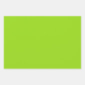 Eenvoudig effen groen inpakpapier vel (Voorkant 3)