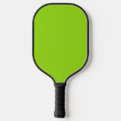 Eenvoudig effen groen pickleball paddle (Achterkant)