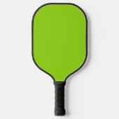 Eenvoudig effen groen pickleball paddle (Voorkant)