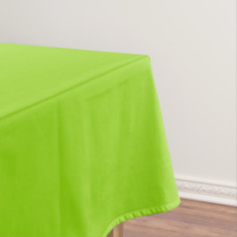Eenvoudig effen groen tafelkleed