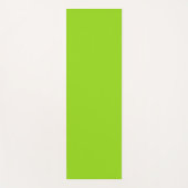Eenvoudig effen groen yogamat (Voorkant)