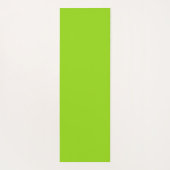 Eenvoudig effen groen yogamat (Achterkant)