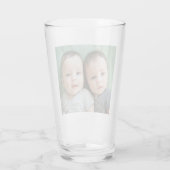 Eenvoudig eigen foto toevoegen gepersonaliseerde c glas (Achterkant)
