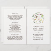 Eenvoudig elastisch programma voor botanische wild (Voorkant / Achterkant)