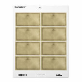 Eenvoudig Elegance Apothecary Label (Full Sheet)