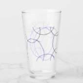 Eenvoudig elegant aangepast logo hier bedrijf glas (Achterkant)