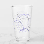 Eenvoudig elegant aangepast logo hier bedrijf glas (Voorkant)