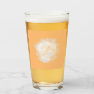 Eenvoudig elegant aangepast logo hier bedrijf glas