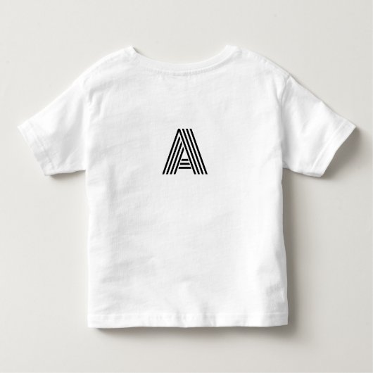 Eenvoudig elegant aangepast logo hier bedrijf T Kinder Shirts (Achterkant)
