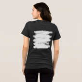 Eenvoudig elegant aangepast logo hier bedrijf T Tri-Blend Shirt (Achterkant volledig)