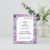 Eenvoudig Elegant Acryl schilderij Bruiloft (Staand voorkant)