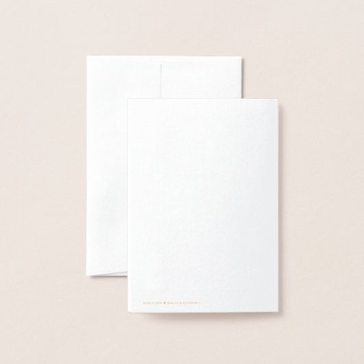 Eenvoudig, elegant "Bedankt!" Kaart (Met envelop)