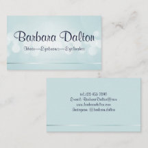 Eenvoudig Elegant Blauw Bokeh