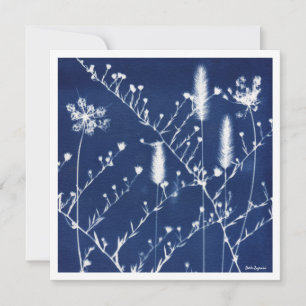 Eenvoudig Elegant Botanisch Gepersonaliseerd Notitiekaartje