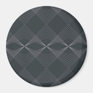 Eenvoudig, elegant, chic, luxe grafische lijnkunst magneet