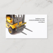 Eenvoudig Elegant Clean Logistics Company Visitekaartje (Voorkant)