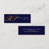 Eenvoudig Elegant Consultant Visitekaartje (Voorkant / Achterkant)