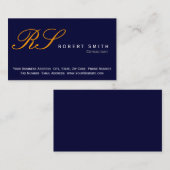 Eenvoudig Elegant Consultant Visitekaartje (Voorkant / Achterkant)