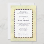 Eenvoudig Elegant Couple's Wedding Shower Kaart (Voorkant)