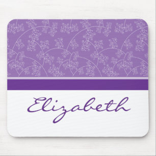 Eenvoudig Elegant Designer Custom Lila Mousepad Muismat