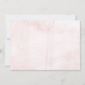 Eenvoudig Elegant Floral DREE 3e verjaardag Kaart (Achterkant)