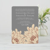 Eenvoudig Elegant Floral Wedding (Staand voorkant)