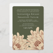 Eenvoudig Elegant Floral Wedding (Voorkant / Achterkant)