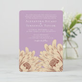 Eenvoudig Elegant Floral Wedding (Staand voorkant)