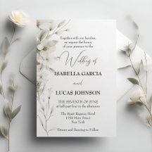 Eenvoudig Elegant Floral Wedding