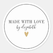 Eenvoudig elegant gemaakt met Love Label (Voorkant)