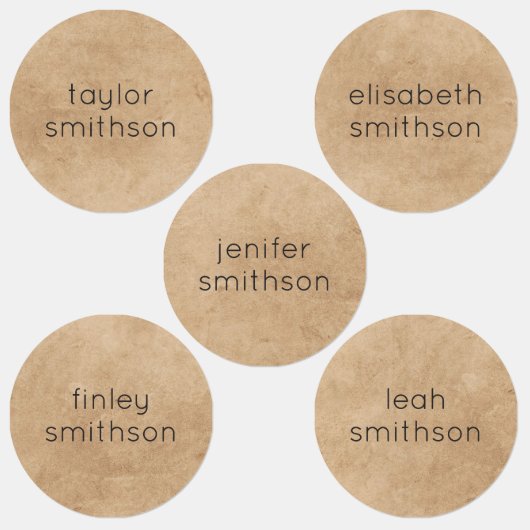 Eenvoudig elegant genderneutraal toevoegen Jouw na Labels (Groep)