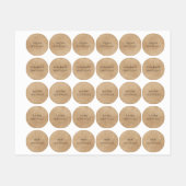 Eenvoudig elegant genderneutraal toevoegen Jouw na Labels (Vel)