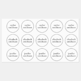 Eenvoudig elegant genderneutraal toevoegen Jouw na Labels