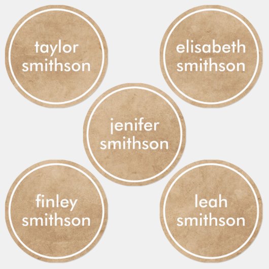 Eenvoudig elegant genderneutraal toevoegen Jouw na Labels (Groep)