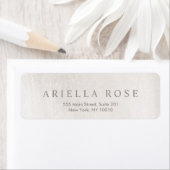 Eenvoudig elegant, gepenseld, witte marmer Profess Etiket (Insitu)