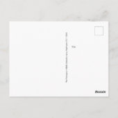 Eenvoudig Elegant Goud Kruis Baby Doop Briefkaart (Achterkant)