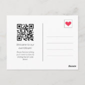 Eenvoudig Elegant Gouden Geel Zakelijk Welkom Briefkaart (Achterkant)