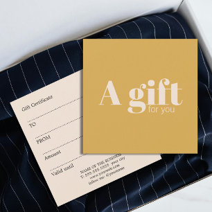 Eenvoudig Elegant Goudgeel Beige Festijn