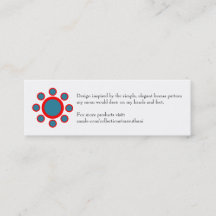 eenvoudig elegant hennepatroon