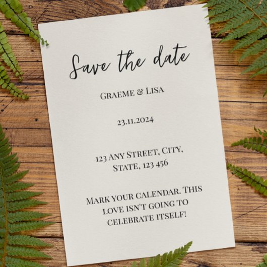 Eenvoudig Elegant Kalendar Markeren Datum Reserver Kaart