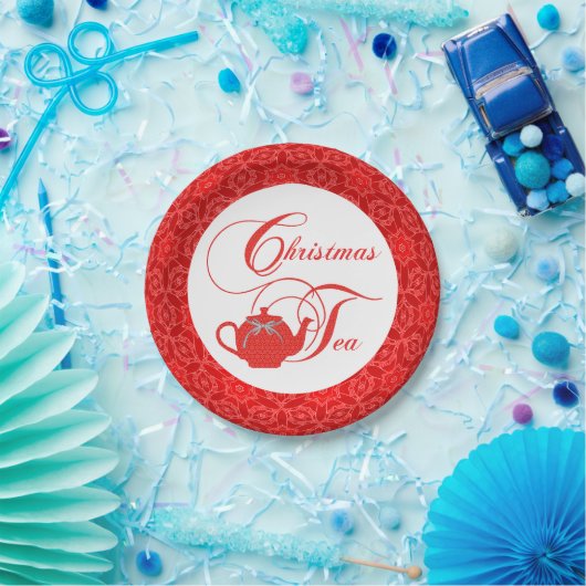 Eenvoudig Elegant-kerstfeest Papieren Bordje (Feest)