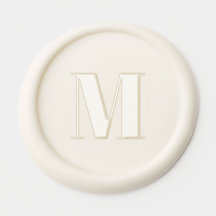 Eenvoudig Elegant Kerstvakantie Monogram