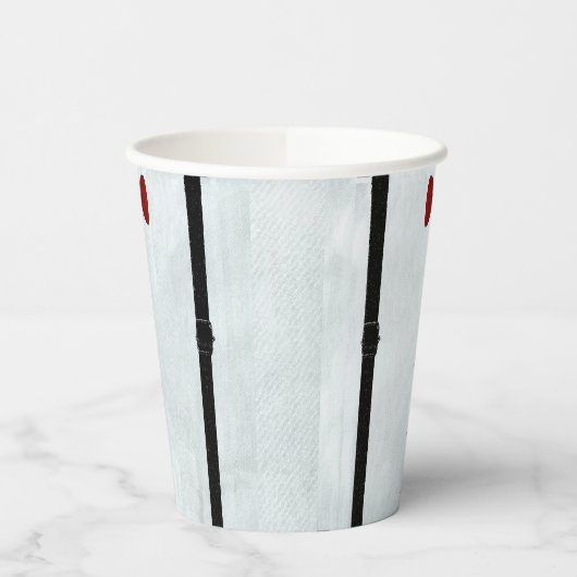 Eenvoudig Elegant Little Gentleman Baby shower Par Papieren Bekers (Links)