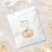 Eenvoudig Elegant Little Pumpkin Herfst Baby showe Bedankzakje (Geknipt)