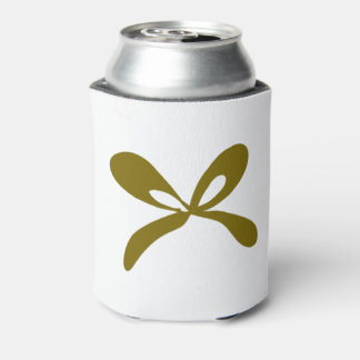 Eenvoudig elegant maatwerklogo hier bedrijf blikjeskoeler