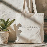 Eenvoudig Elegant  Maid of Honor Tas<br><div class="desc">Deze mooie minimalistische stijl meid van eer canvas tas zal geweldig zijn voor bruiloft dank u geschenken of gunsten.</div>