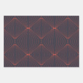 Eenvoudig, elegant, met Kerstmis geïnspireerd graf Inpakpapier Vel (Voorkant 3)