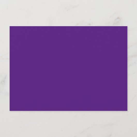 Eenvoudig, Elegant Mijn Nieuw Adres Paarse op Wit Informatiekaartje (Achterkant)